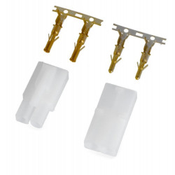 Złącza typu Tamiya - komplet (gniazdo+wtyczka)