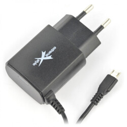Zasilacz Extreme microUSB 5V/2,1A do Raspberry Pi 2/B+/Zero