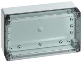 Obudowa ABS szerokość zew. 122 mm długość zew. 202 mm wys. zew. 75 mm Günther Spelsberg IP67 Szary