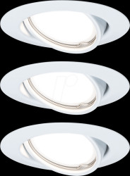 93426 Recessed luminaire LED Base 3 x 5 W, 3000 K, white matt