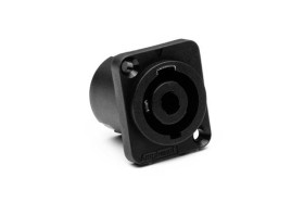 Amphenol AHD SP-2-MDV PLASTIC CHASSIS 2 POLE VERTICAL