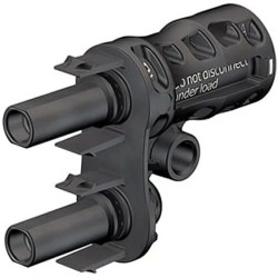 Złącze solarne MC4 dwójnik równoległy fotowoltaiczny PV IP67 Staubli Multi-Contact 2x gniazdo(+) - 1x wtyk(-) EVO2