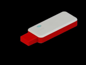 Teko - seria TEK-USB (TEK-USB.49) - obudowa do urządzeń USB w kolorze czarnym i ciemnoszarym (58 x 25 x 10,2 mm)