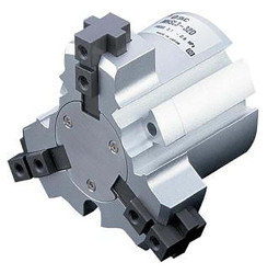Chwytak pneumatyczny, palce: 3, Podwójna, M5, Równoległy, 0,6 MPa, Standardowy