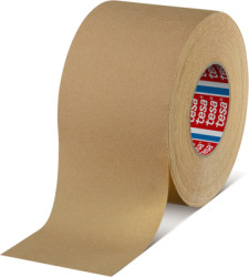 Crepe tape, 100 x 0.375 mm, paper, brown, 50 m, 04319-00015-00