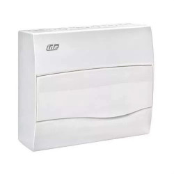 IP40 Rozdzielnica modułowa 1x12 COMBI natynkowa (drzwi białe) PE+N