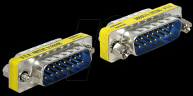 65479 Adaptor Sub-D 15Pin plug/plug