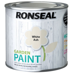 Ronseal 37378 Garden Paint White Ash 250ml