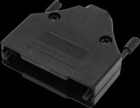 MHDTPPK9-K D-Sub cap, 9-pin, straight, black, size E