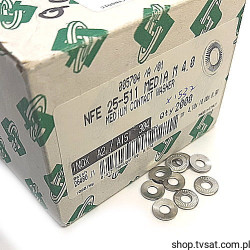 NFE25-511-M-4.0 PAD M4/4.2X10X0.9/NFE25-511 AISI304 PAD GROWERMET