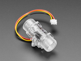 Adafruit Clear Turbine Water Flow Sensor with 3-pin JST