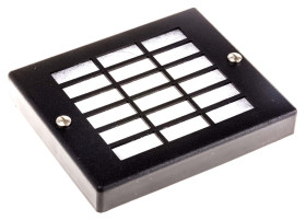 Filtr wentylatora 125 x 105mm rozmiar 80mm ebm-papst Matowe czarne