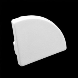 Zaślepka narożna do profilu KM55K-S szara tworzywo sztuczne