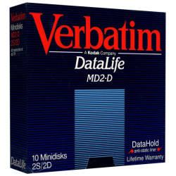5.25" Diskettes DD "Verbatim DataLife"