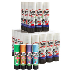 Pritt 2359266 Glue Sticks 43g Pack of 34 &#x2B; 4 Free Coloured