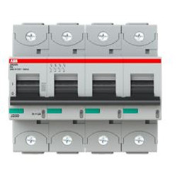 Wyłącznik nadprądowy MCB, Typ C, 4-biegunowy, 32A, 690V, ABB, S804N