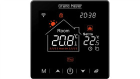 Programowalny Termostat Grand Meyer Sn-20 Z Wi-Fi (Czarny)