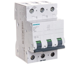 Wyłącznik nadprądowy 3P C 1A 6kA AC 5SL6301-7