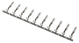 Końcówka pinowa Żeński Połączenie zagniatane 21.2mm Montaż na kablu 20 → 17 AWG