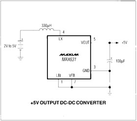CMOS Fixed/Adjustable Output Step-Up Switching Regulators