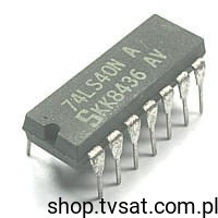 74LS40N Dual NAND Buffer DIP14 SIGNETICS