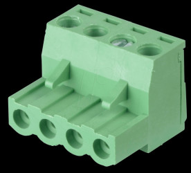 CTB9202/4 Plug-in screw terminal – 4-pin, 5 mm spacing, 0°