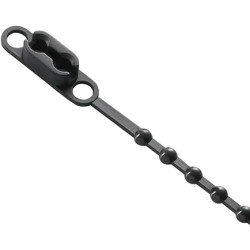 Cable tie, releasable, PA, (L x W) 167 x 3.9 mm, bundle-Ø 41 mm, black, BYB-5-12H1792, package with 100 pieces
