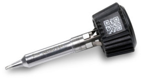 Soldering tip, chisel shaped, (L x W) 1 x 8 mm, 0142CDLF10/SB