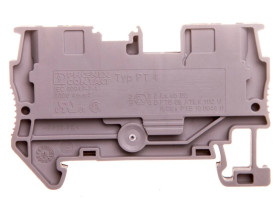 Złączka zaciskowa/szynowa 2-przewodowa 0,2-6mm2 szara PT 4 3211757