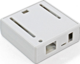 ABS enclosure, (L x W x H) 75 x 71 x 27 mm, light gray (RAL 7035), 1593HAMARGY