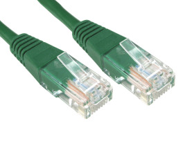 Kabel Ethernet Cat6 długość 1m Z zakończeniem RS PRO PVC l. żył: 8 średnica 5.5mm