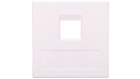 Simon Connect Płytka 1Xrj Bez Osłon Uniwersalna Czysta Biel 50000185-030