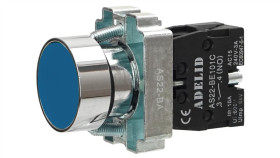 Przycisk Sterowniczy Niebieski Metal Ba61 As22-Ba61