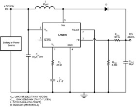 SIMPLE SWITCHER® 1.35A Boost Regulator