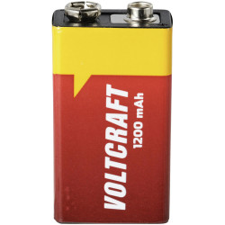 VOLTCRAFT VC9V-Li-1200mAh 9 V PP3 battery Lithium200 mAh 9 V