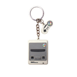 SNES Keychain with Controller