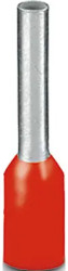 Insulated wire end ferrule, 1.5 mm², 14 mm/8 mm long, UL 486F-E, red, 3202928