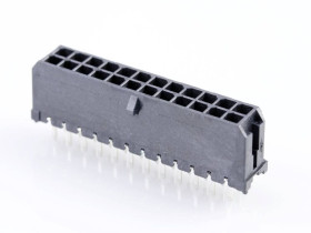 Molex Listwa kołkowa, męska, do wbudowania, standardowa Ilość pinów 24 Wymiary siatki: 3.00 mm 430452429 1 szt. paleta