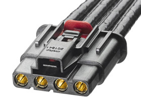 Molex 451410410 Obudowa złącza pin żeńskiego na kabel, piny: 4, 1 szt.