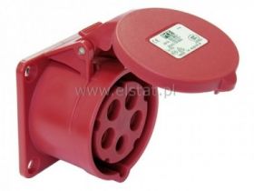 Gniazdo tablicowe 32A 3P 400V proste IP44 TWIST