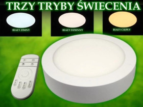 Panel led Winter 12W 230V WW+DW+CW dimmable+pilo