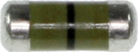 Resistor, metal film, SMD 0204, mini MELF, 82 kΩ, 0.4 W, ±1 %, ZCM204FKE07-82KAA