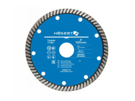 Tarcza diamentowa 125mm turbo super cienka HT6D712 HOEGERT