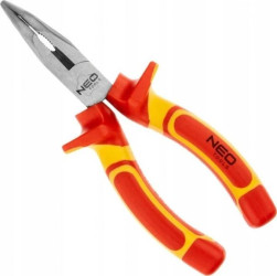 Szczypce wygięte wydłużone 160mm 1000V TUV NEO