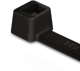 Cable tie, PA, (L x W) 390 x 4.6 mm, bundle-Ø 1.5 to 110 mm, black, -40 to 105 °C, 111-05450