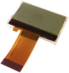 Wyświetlacz LCD Display Elektronik DEM128064G1FGH-PW biały 128 x 64 Pixel (S x W x G) 45.24 x 29.14 x 6.0 mm