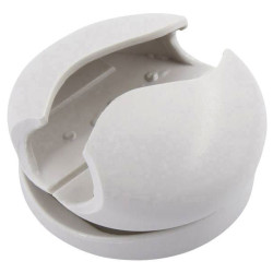 TruComponents 41194 Cable mount Self-adhesive &#xD8;8mm Wh 1pcs