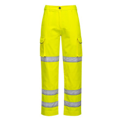 Trousers Womens Hi-Vis Yellow - Medium
