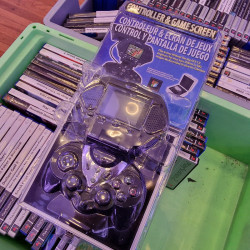 Playstation 2 Controller &amp;amp; Game Screen in metal case