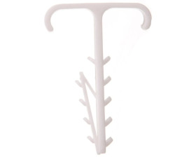 Uchwyt kablowy UWT wbijany dwustronny biały UWT-2 89140306 /100szt./